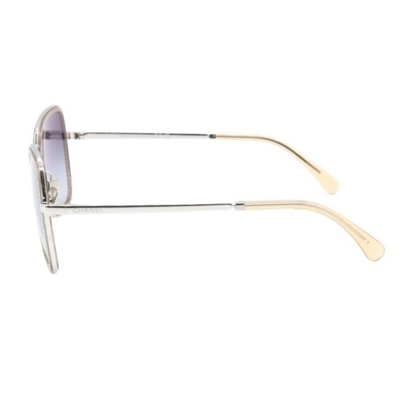 Chanel Sunglasses 475 S6 Silver Brown Silver-based Brown-based main image 4